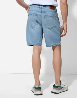 Takko Denim short - Wide leg - lichtblauw Discount