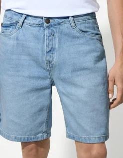 Takko Denim short - Wide leg - lichtblauw Discount