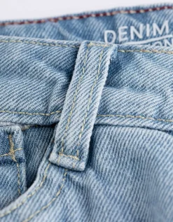 Takko Denim short - Wide leg - lichtblauw Discount
