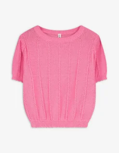 Page One Gebreid overhemd - Breigoed - pink Outlet