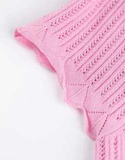 Page One Gebreid overhemd - Effen - roze Best