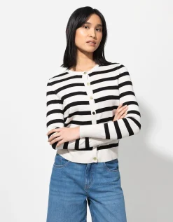 Page One Gebreid vest - Viscosemix - beige Discount