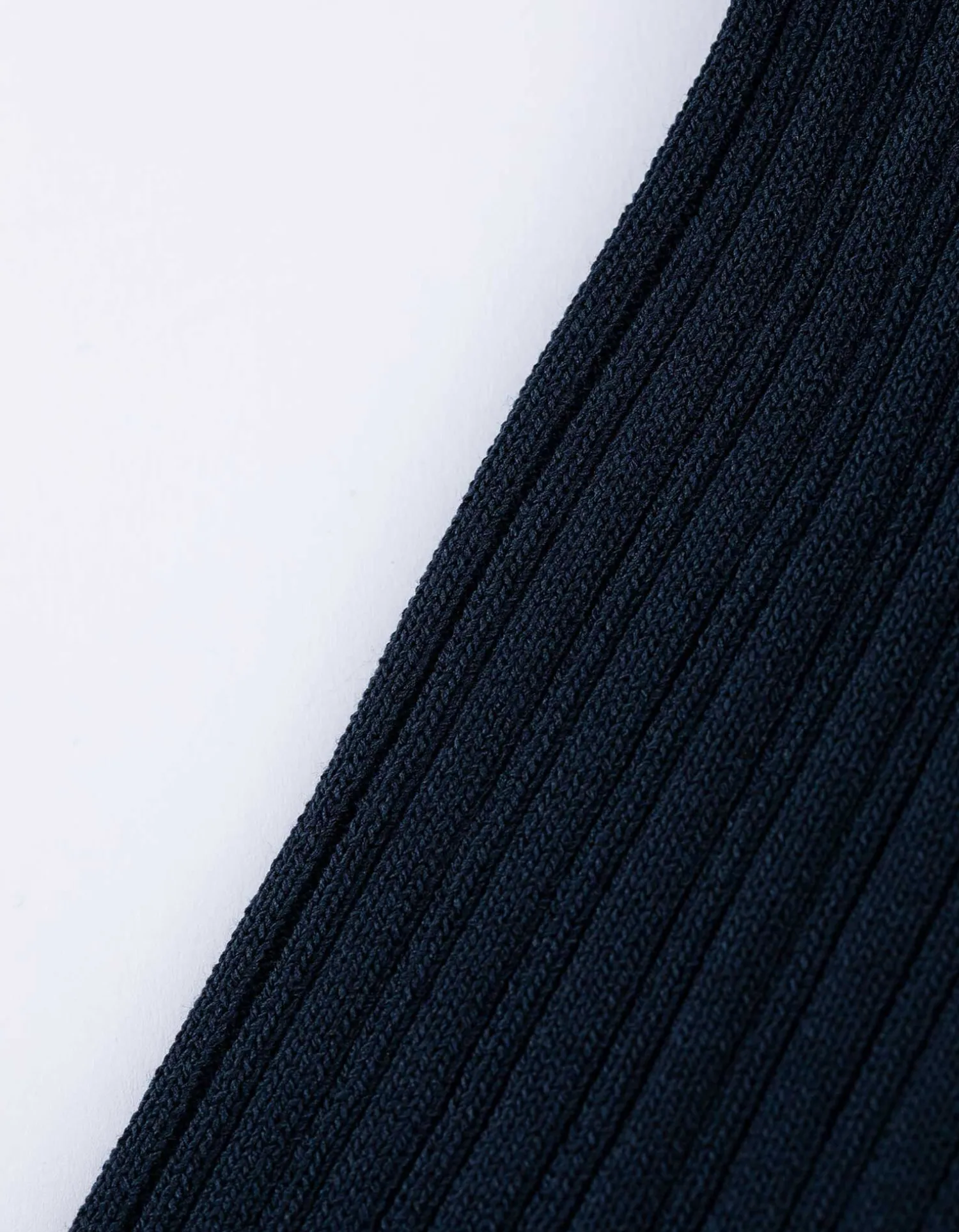 Page One Gebreide jurk - Geribde structuur - donkerblauw Fashion