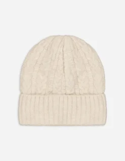 Accessories Gebreide muts - kabelpatroon - beige Clearance