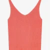 Ever Me Gebreide top - V-hals - lichtrood Sale