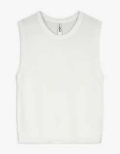 Page One Gebreide top - Viscosemix - wit Sale