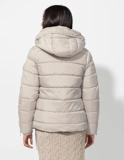 Takko Gewatteerde jas - Tunnelkoord in de zoom - beige Fashion
