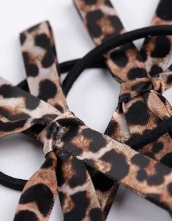 Accessories Haarband - Luipaardprint - zwart Hot