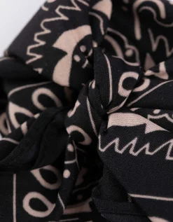 Accessories Haarsieraden - Paisleyprint - zwart Best