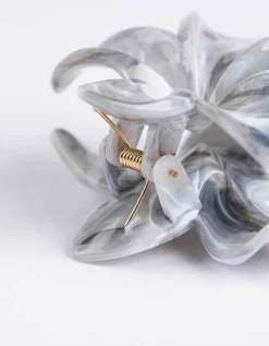 Accessories Haarspeld - Bloemenmotief - zwart Best