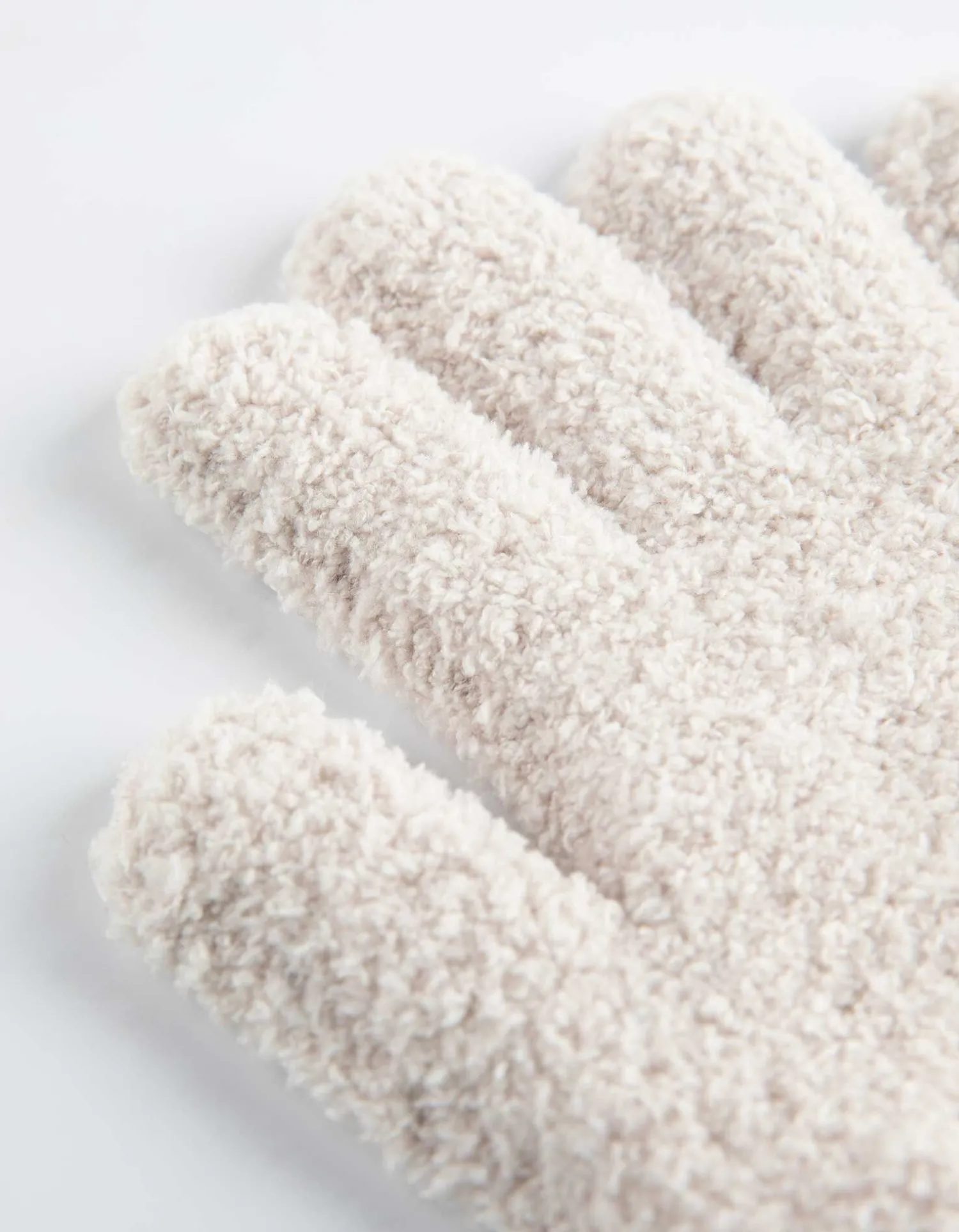Accessories Handschoenen - Pluche - beige Clearance