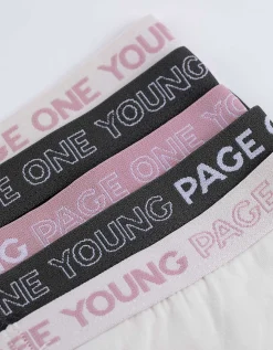 Page One Young Hipster - Set van 5 donkergrijs Online