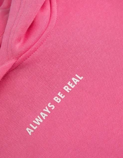 Page One Young Hoodie - Kap - pink Fashion