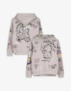 Takko Hoodie - Print all-over - beige Hot
