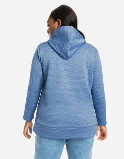 Maxi Blue Hoodie - Siernaden - donkerblauw Best