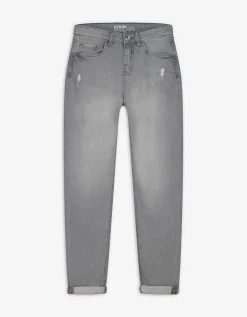 Page One Jeans - Girlfriend fit - grijs Best
