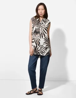 Takko Jeans - Plooi - donkerblauw Clearance