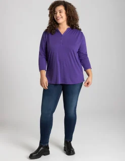Maxi Blue Jegging - Riemlussen - donkerblauw Clearance