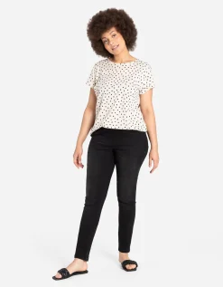Maxi Blue Jegging - Riemlussen - zwart Best