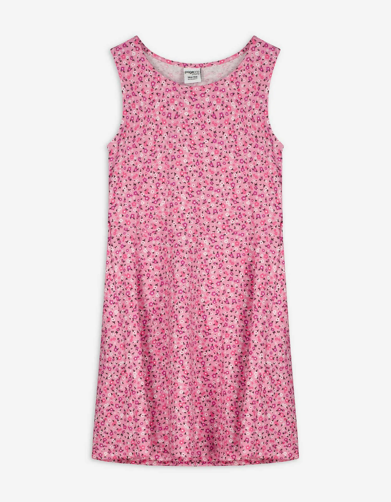 Page One Young Jurk - Bloemenmotief - pink Best