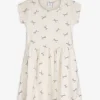 Dopodopo girls Jurk - Motief all-over - beige Hot