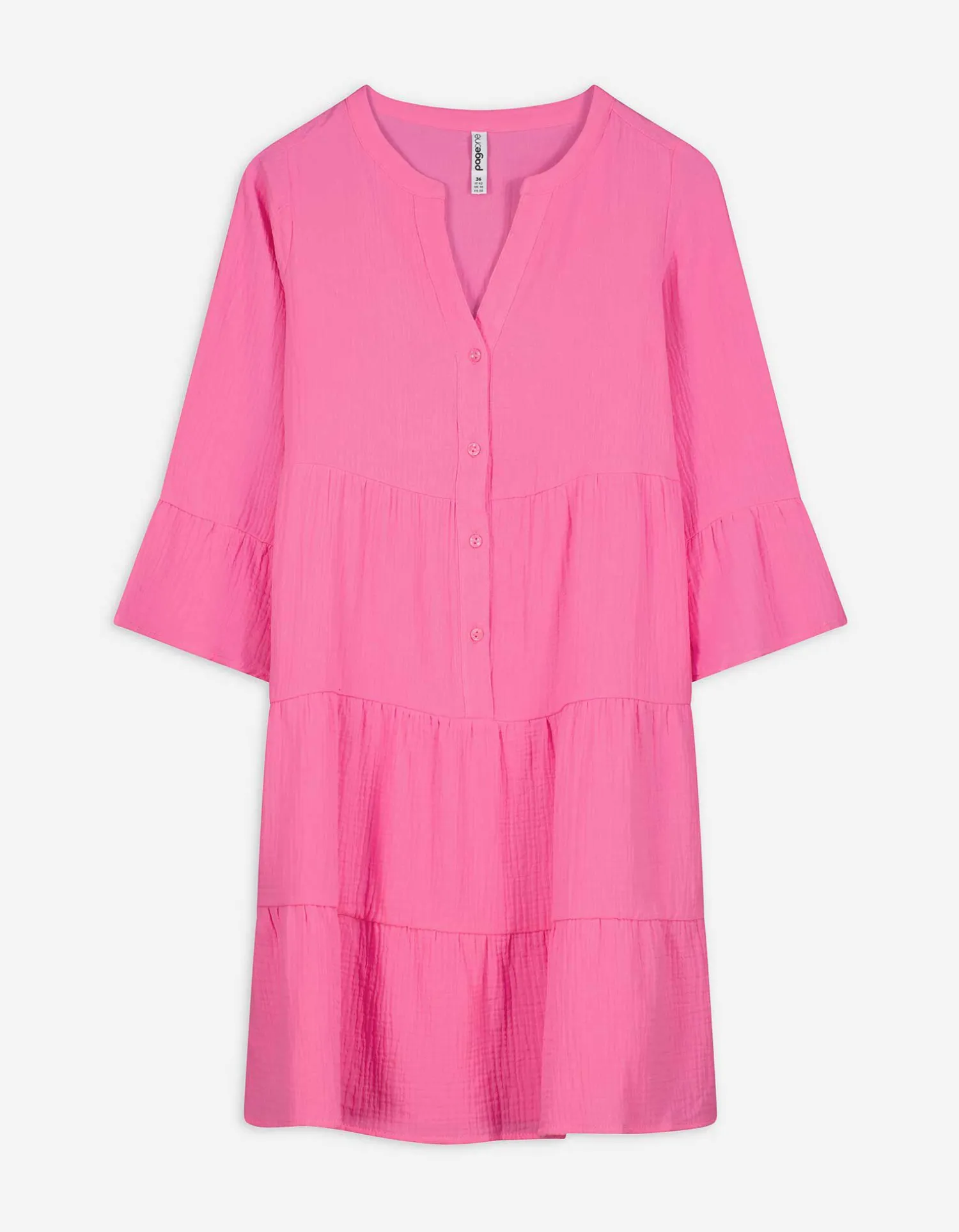 Page One Jurk - Mousseline - pink Clearance