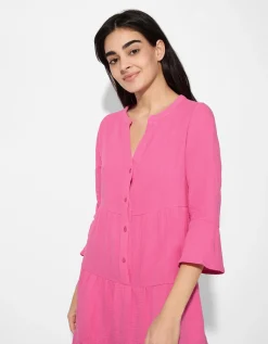 Page One Jurk - Mousseline - pink Clearance