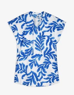 Ever Me Jurk - Oversized schouders - wit Sale