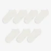 women Korte sokjes - Set van 7 wit Sale