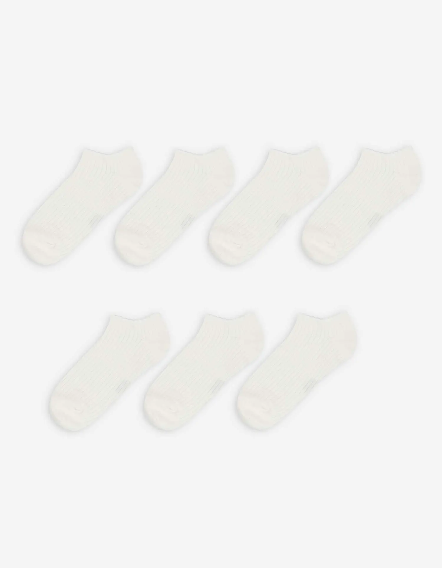 women Korte sokjes - Set van 7 wit Sale