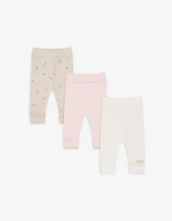dopodopo newborn Legging - Set van 3 wit Sale