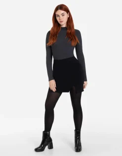 Ever Me Longsleeve - Glitterstof - donkergrijs Hot