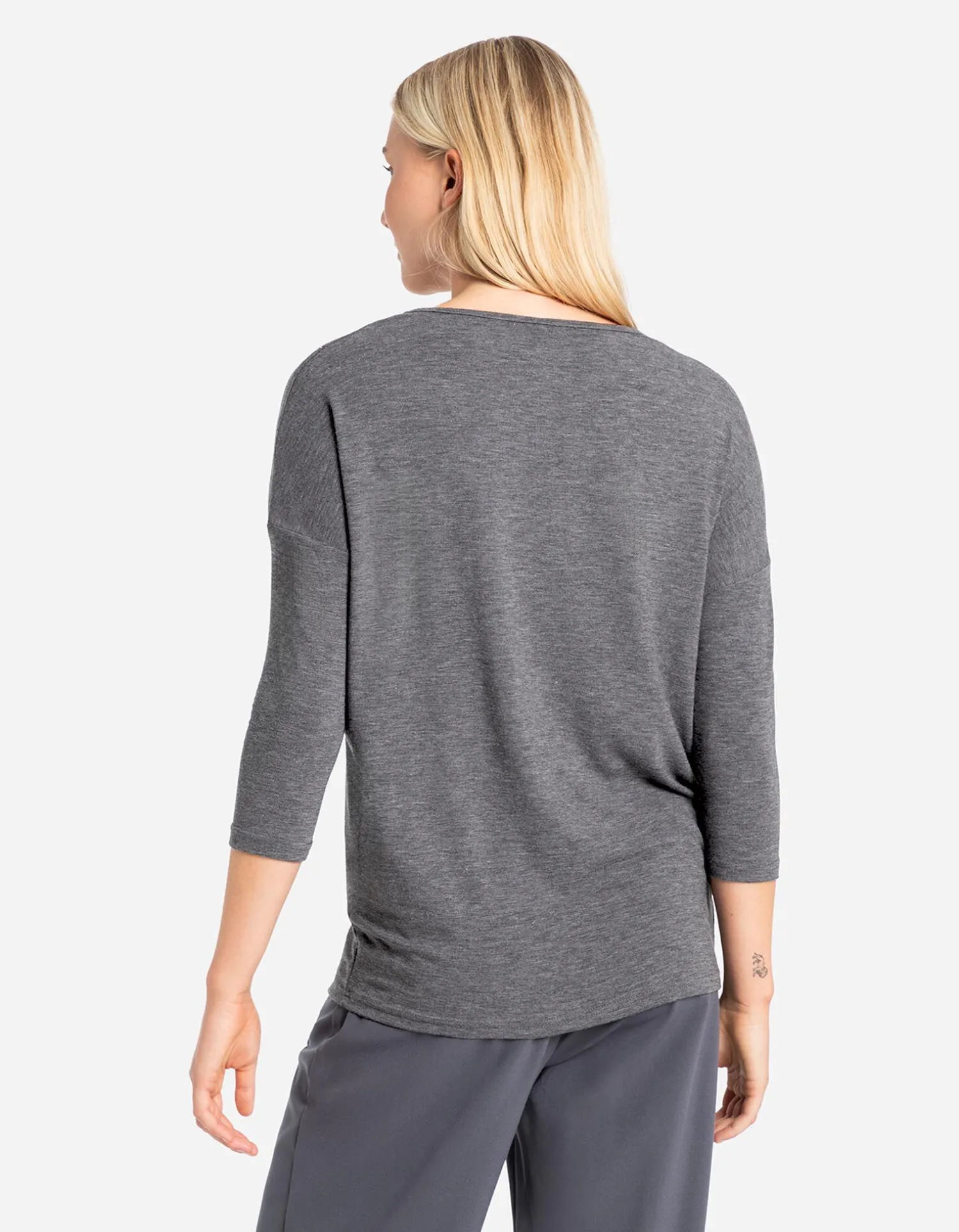 Ever Me Longsleeve - 3/4-mouwen - donkergrijs Online