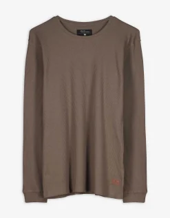Jean Pascale Longsleeve - Regular fit - lichtbruin Best