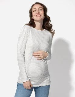 Ever Me Longsleeve - Zwangerschapskleding - groen Outlet