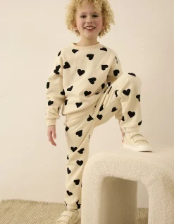 Dopodopo girls Motief all-over - beige Clearance