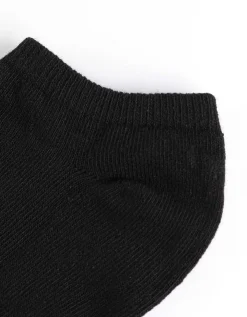 women Onzichtbare sneakersokken - Set van 5 zwart Outlet