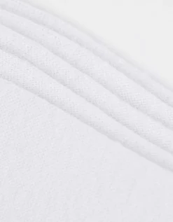 men Onzichtbare sneakersokken - Set van 5 wit Sale