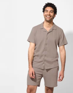 Takko Overhemd - Effen - beige Sale