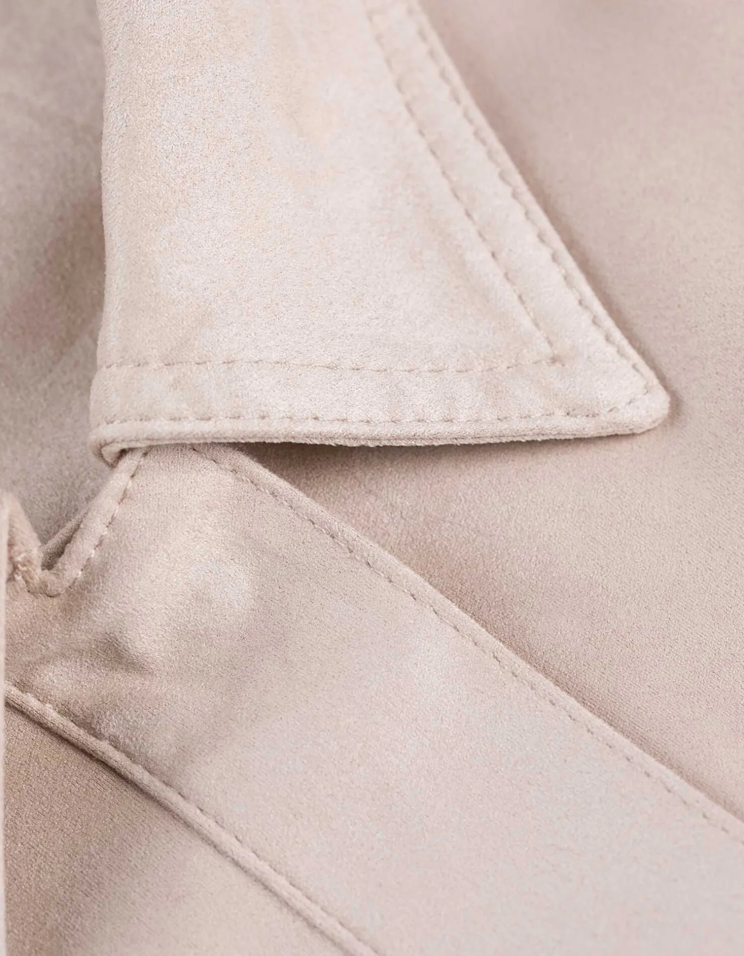Page One Overhemd - Imitatie suède - beige Best