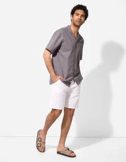 Takko Overhemd - Seersucker - beige Clearance