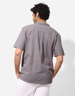 Takko Overhemd - Seersucker - beige Clearance