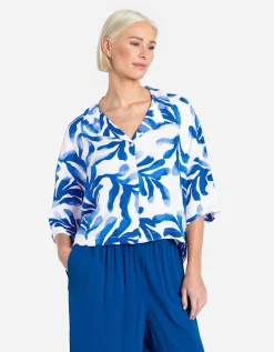 Page One Overhemdblouse - LENZING&trade; ECOVERO&trade; - wit Online