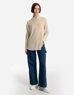 Page One Overhemdblouse - Lurex - beige Best