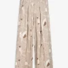 Takko Palazzobroek - Print all-over - beige Discount