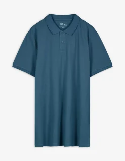 Jean Pascale Poloshirt - Effen - turkoois Fashion
