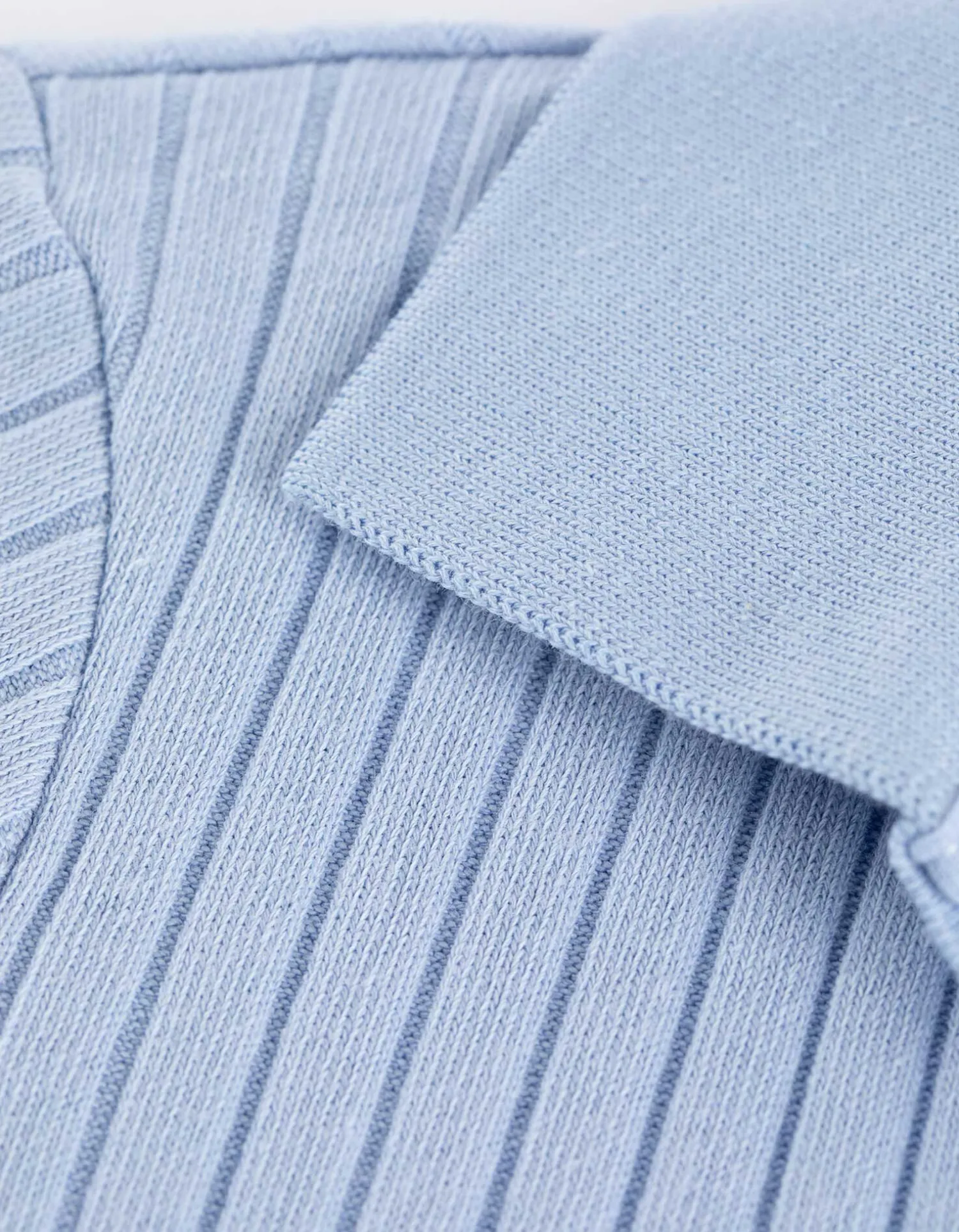 Page One Poloshirt - Katoenmix - lichtblauw Best