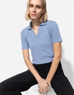 Page One Poloshirt - Overhemd kraag - lichtblauw Fashion