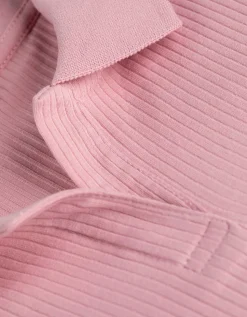 Page One Young Poloshirt - Ribtricot - pink Clearance
