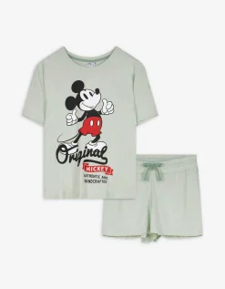Flame Pyjama set van shirt en broek - Disneyprint - lichtblauw New